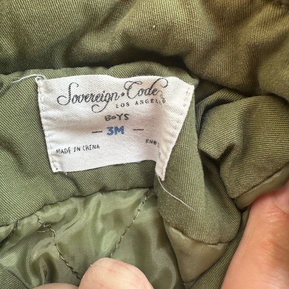 Sovereign Code Green Jacket - Picture 2 of 4